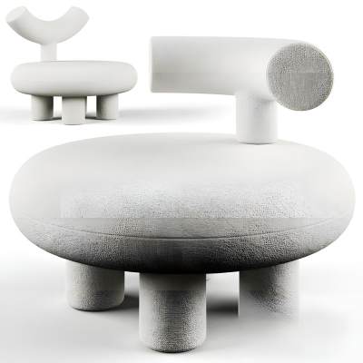 现代单人沙发-48